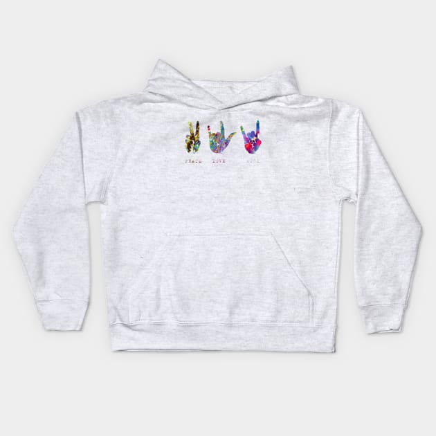 Hand bons Kids Hoodie by erzebeth